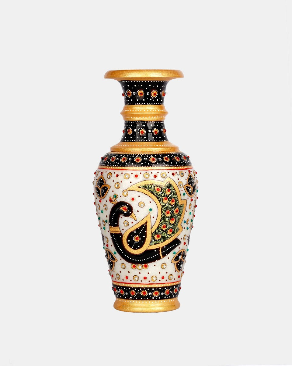 Marble Handcrafted Decorative Vase — false