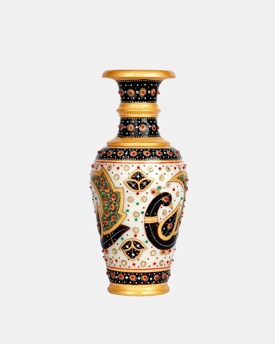 Marble Handcrafted Decorative Vase — false