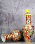 Handcrafted Marble Flower Vase 14 (One Piece) — false