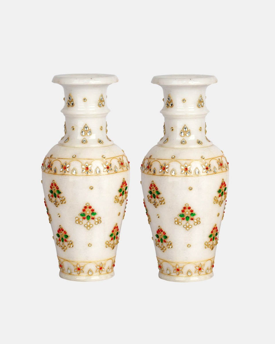 Marble Handcrafted Decorative Vase — false