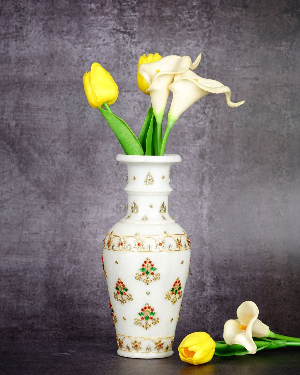 Marble Handcrafted Decorative Vase — false