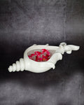 Marble Handcrafted Shell Shape Urli — false