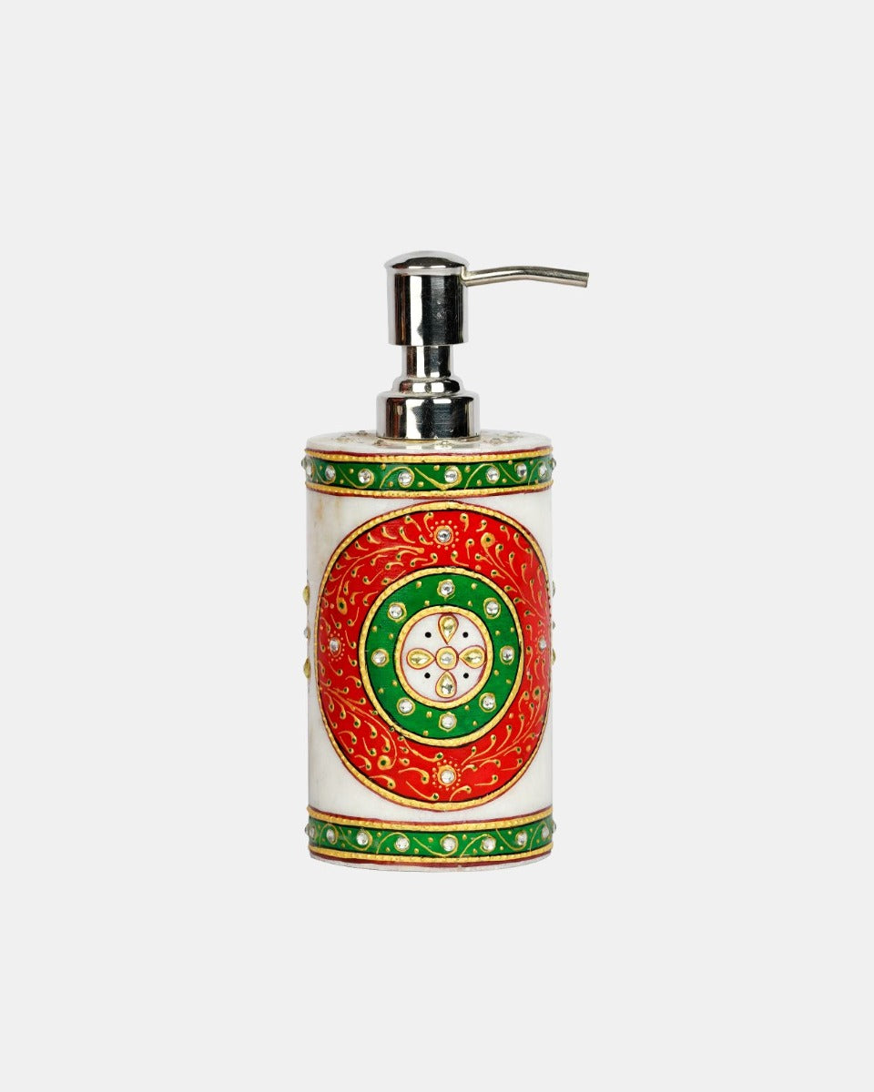 Marble Handcrafted Bathroom Accessories Set — false