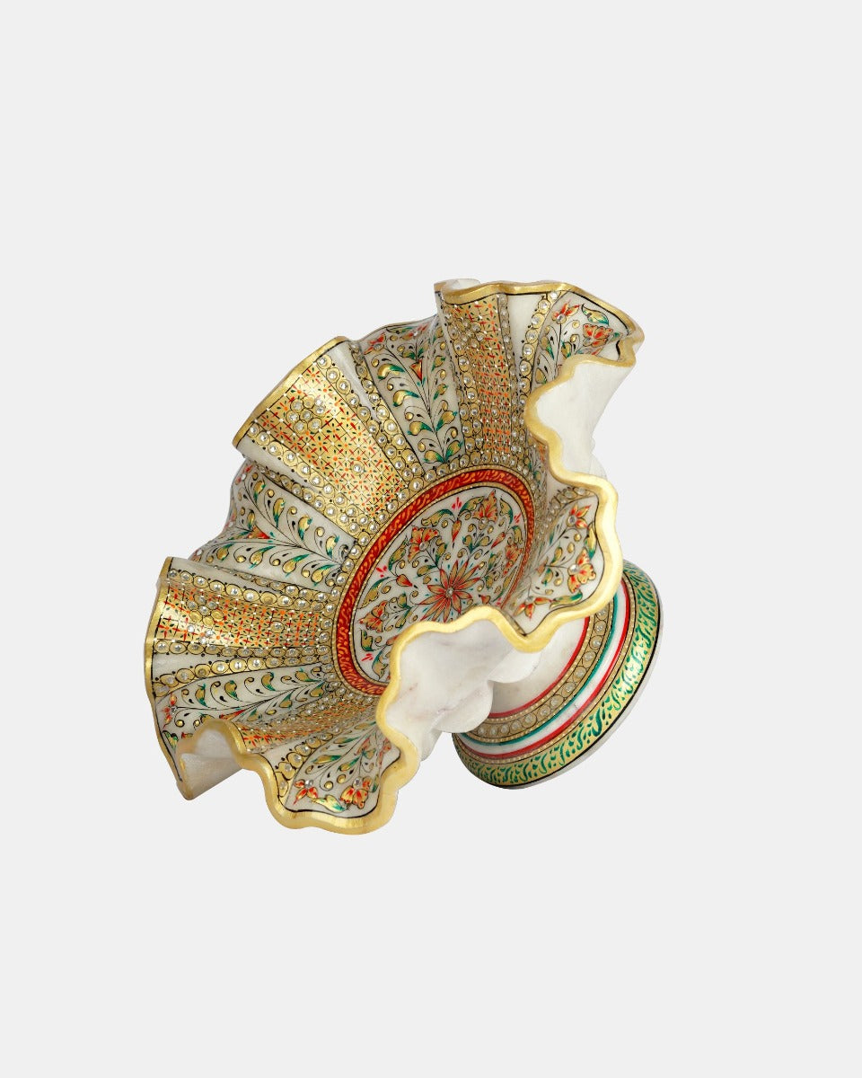 Marble Handcrafted Centre Table Bowl Stand — false