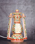 Marble Handcrafted Decorative Lamp — 10 inch