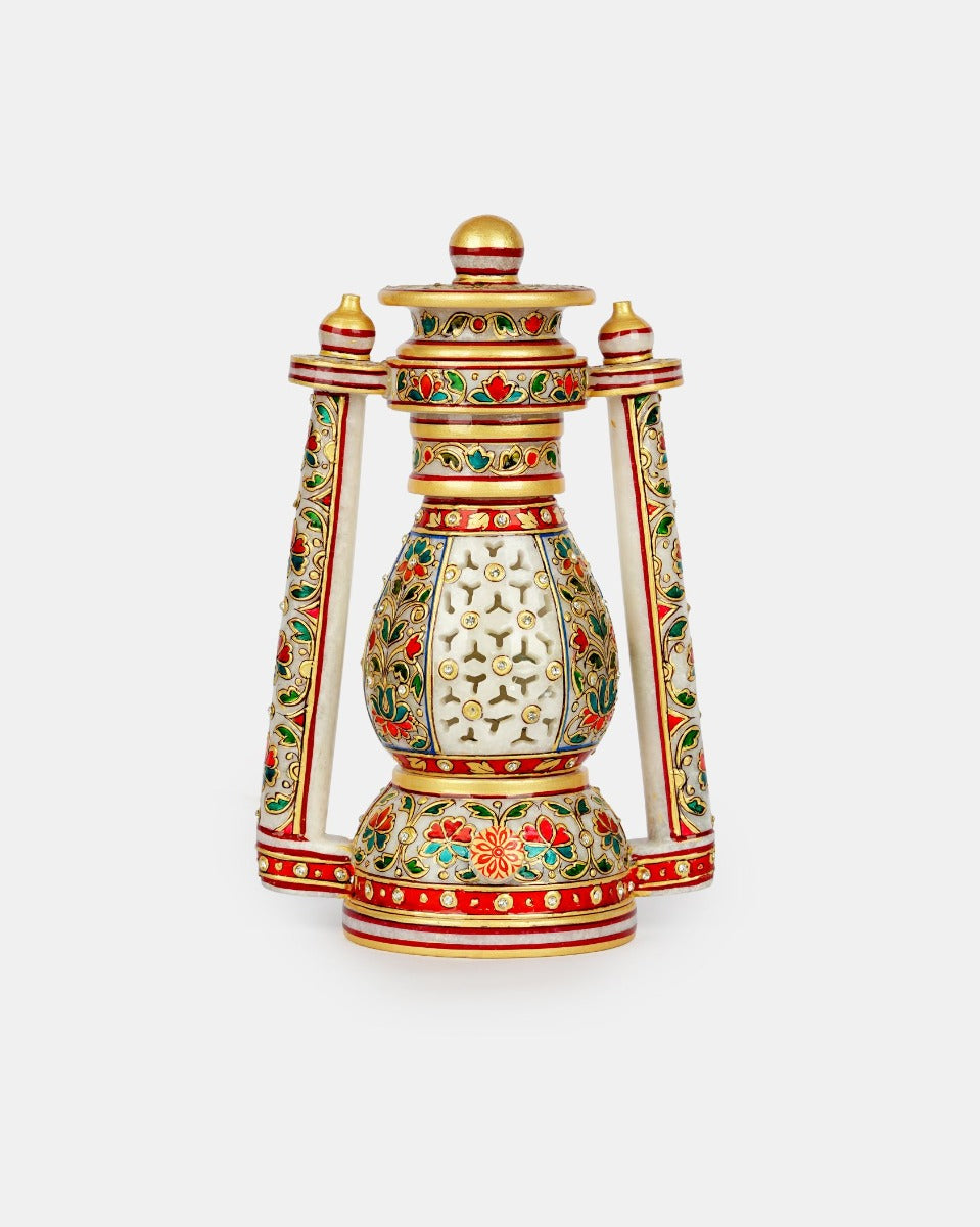 Marble Handcrafted Decorative Lamp — false