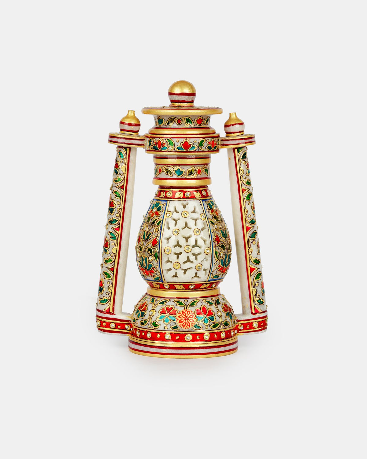 Marble Handcrafted Decorative Lamp — 10 inch