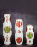 Marble Handcrafted Vases Set of 3 — false
