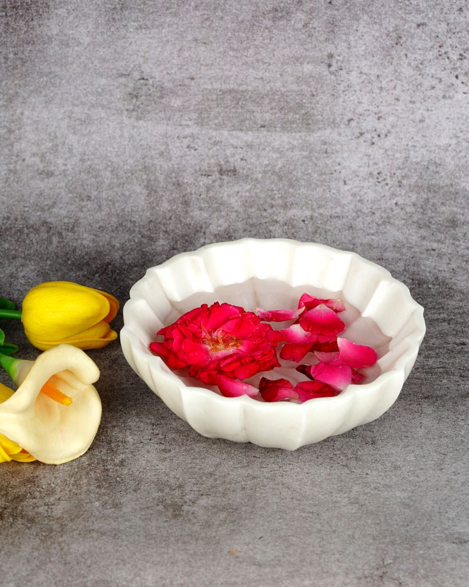 Marble Handcrafted Beautiful Urli — false