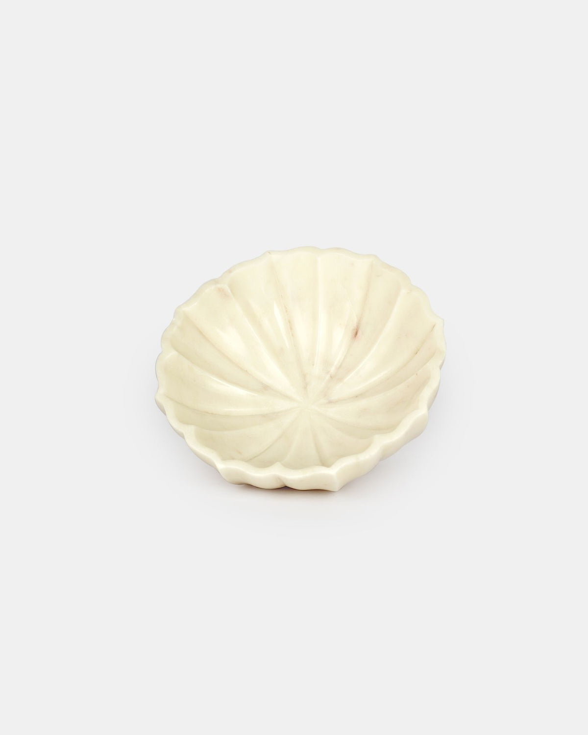 Marble Handcrafted Beautiful Urli — 9 inch