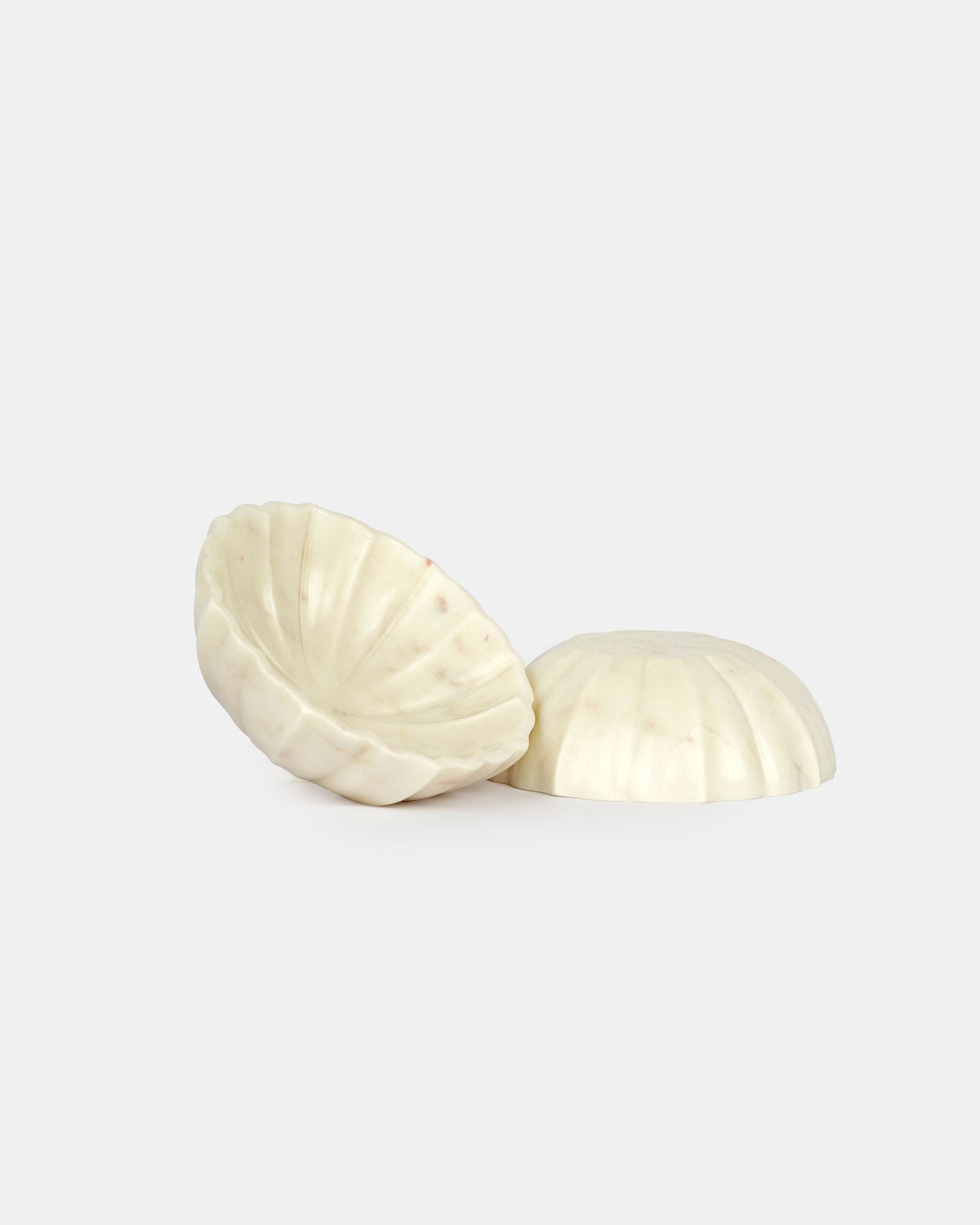 Marble Handcrafted Beautiful Urli — 9 inch