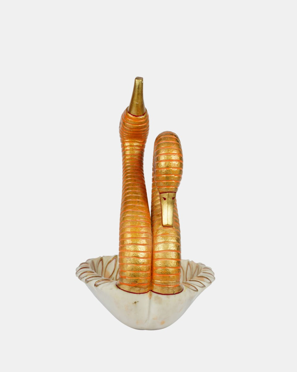 Marble Handcrafted Swam Urli — false