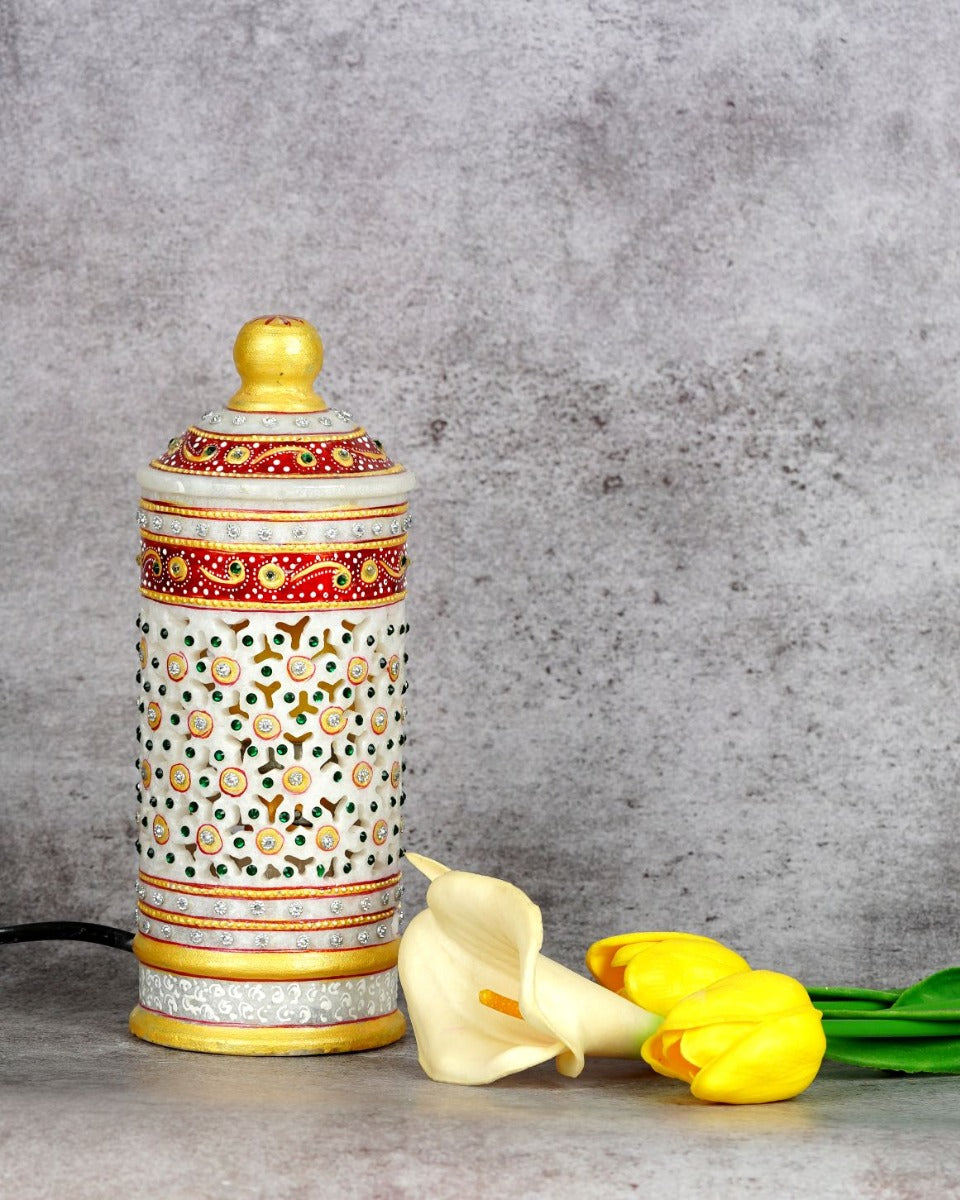 Marble Handcrafted Decorative Table Lamp — false