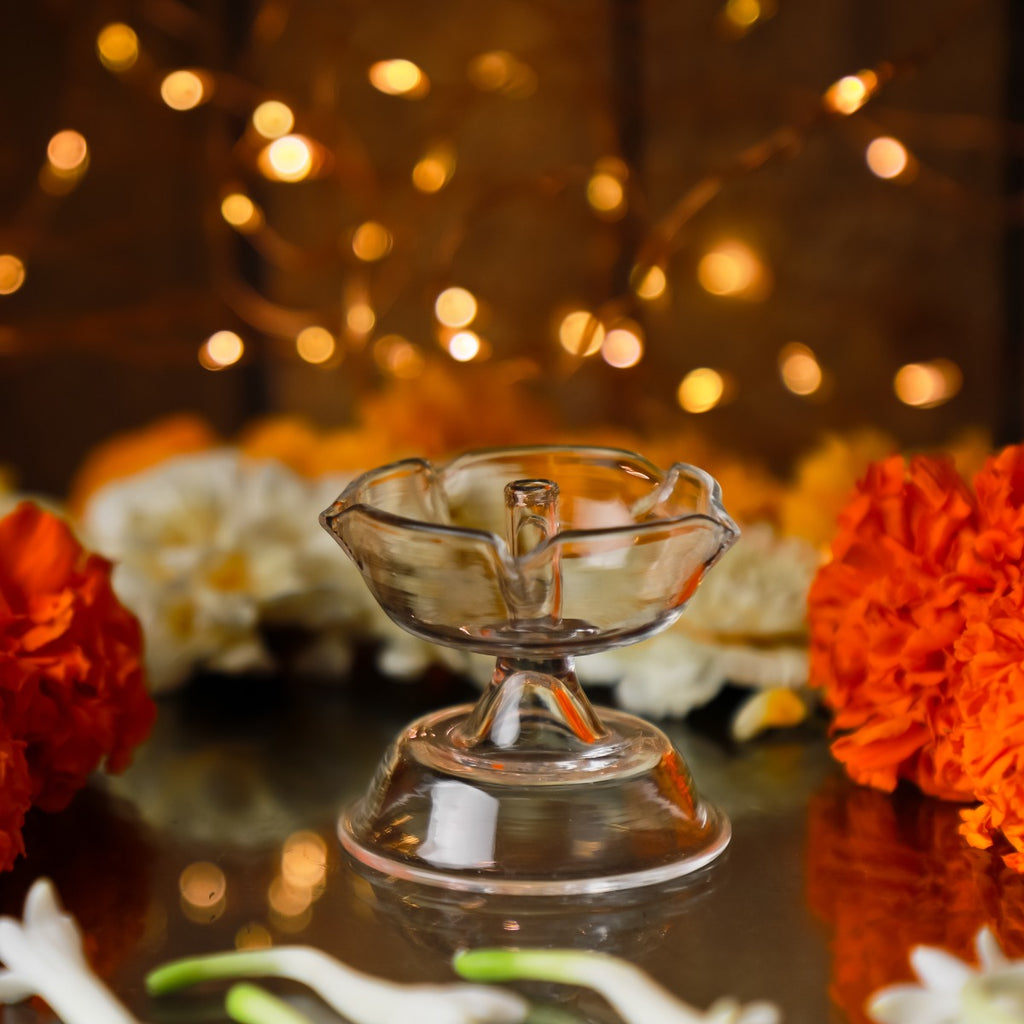 Crystal Handcrafted Oil Lamp — false