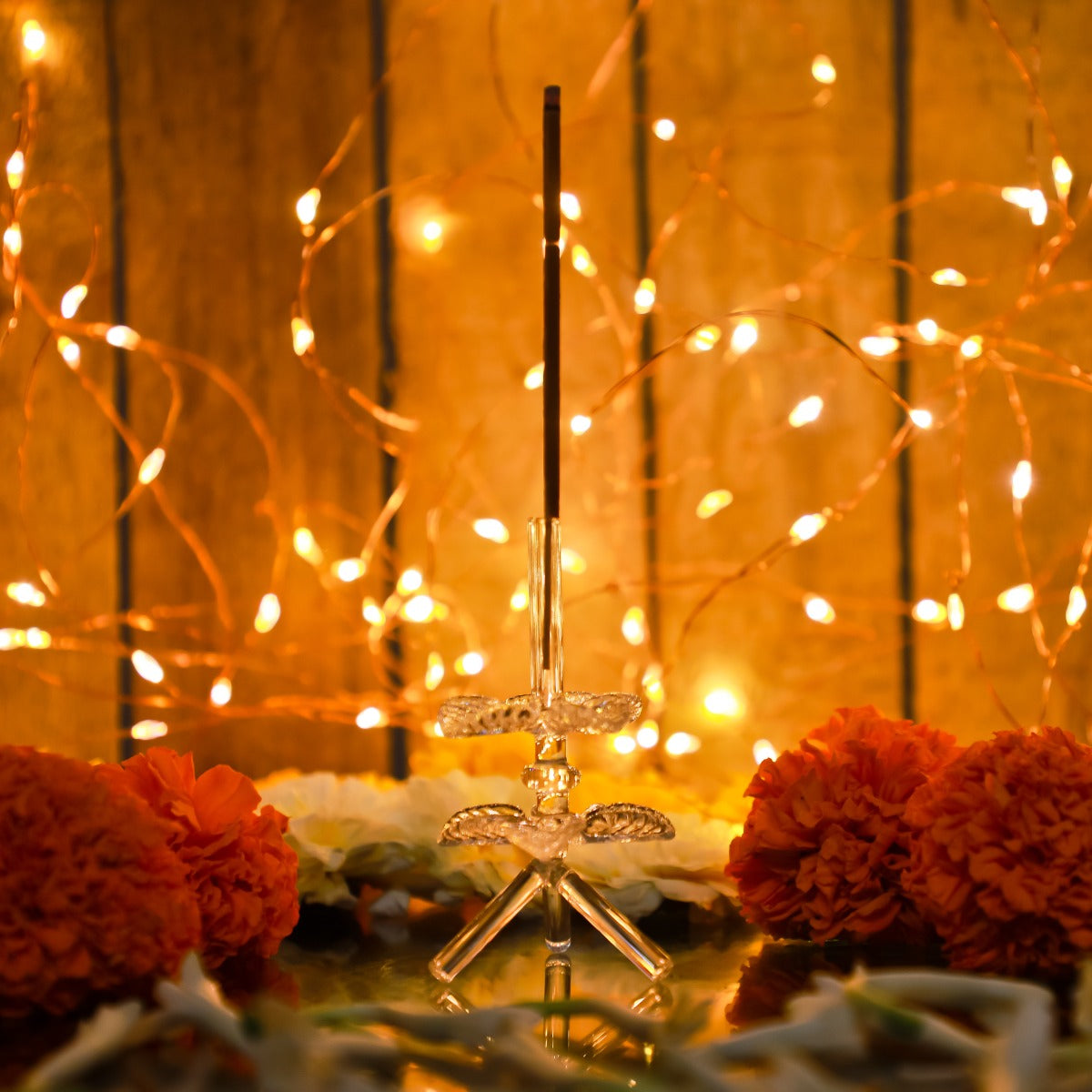 Crystal Handcrafted Agarbatti Holder — false