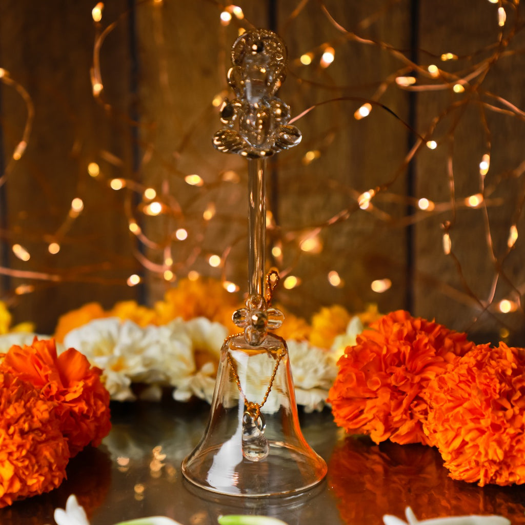 Crystal Handcrafted Bell — false