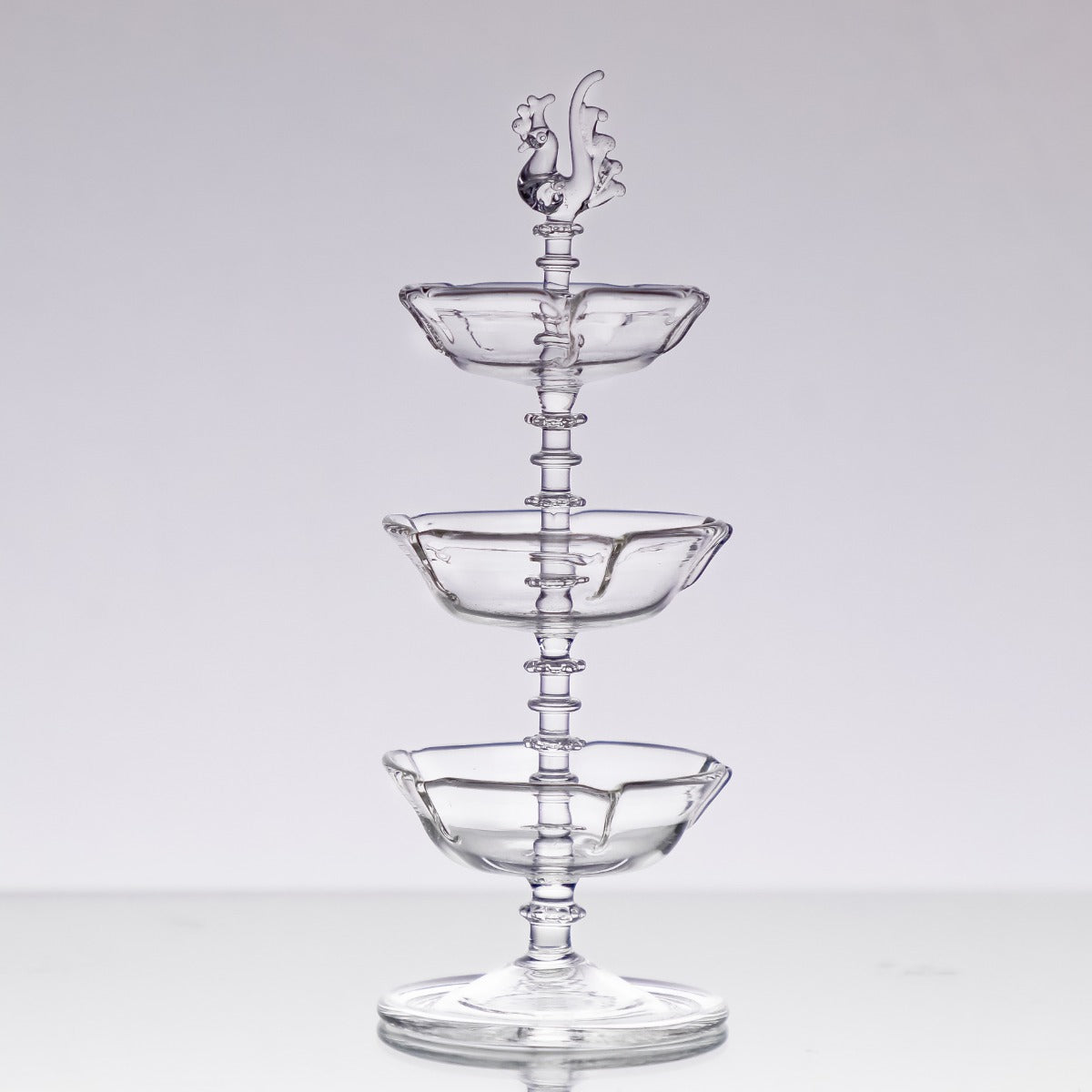 Handcrafted Trio Oil Lamp — false