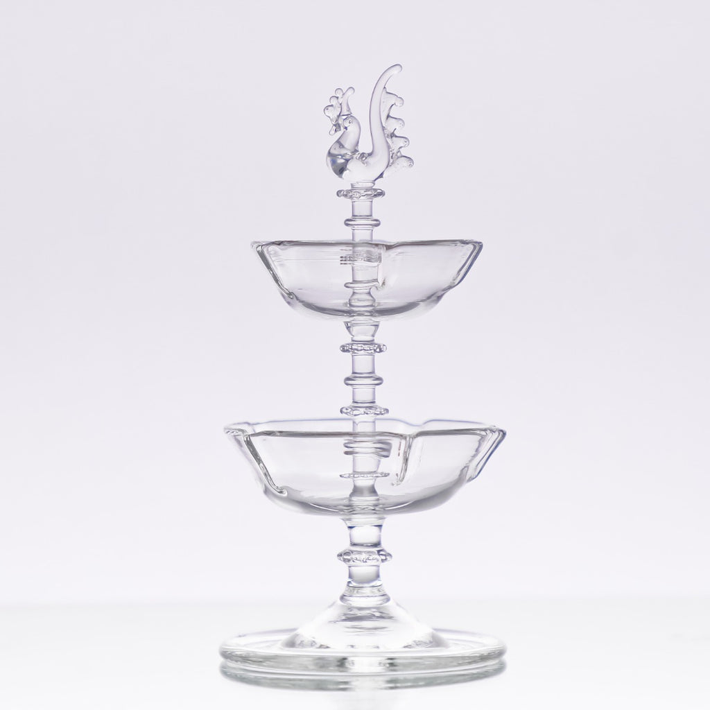 Handcrafted Duo Oil Lamp — false