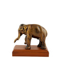Brass Handcrafted Elephant on Stand — false