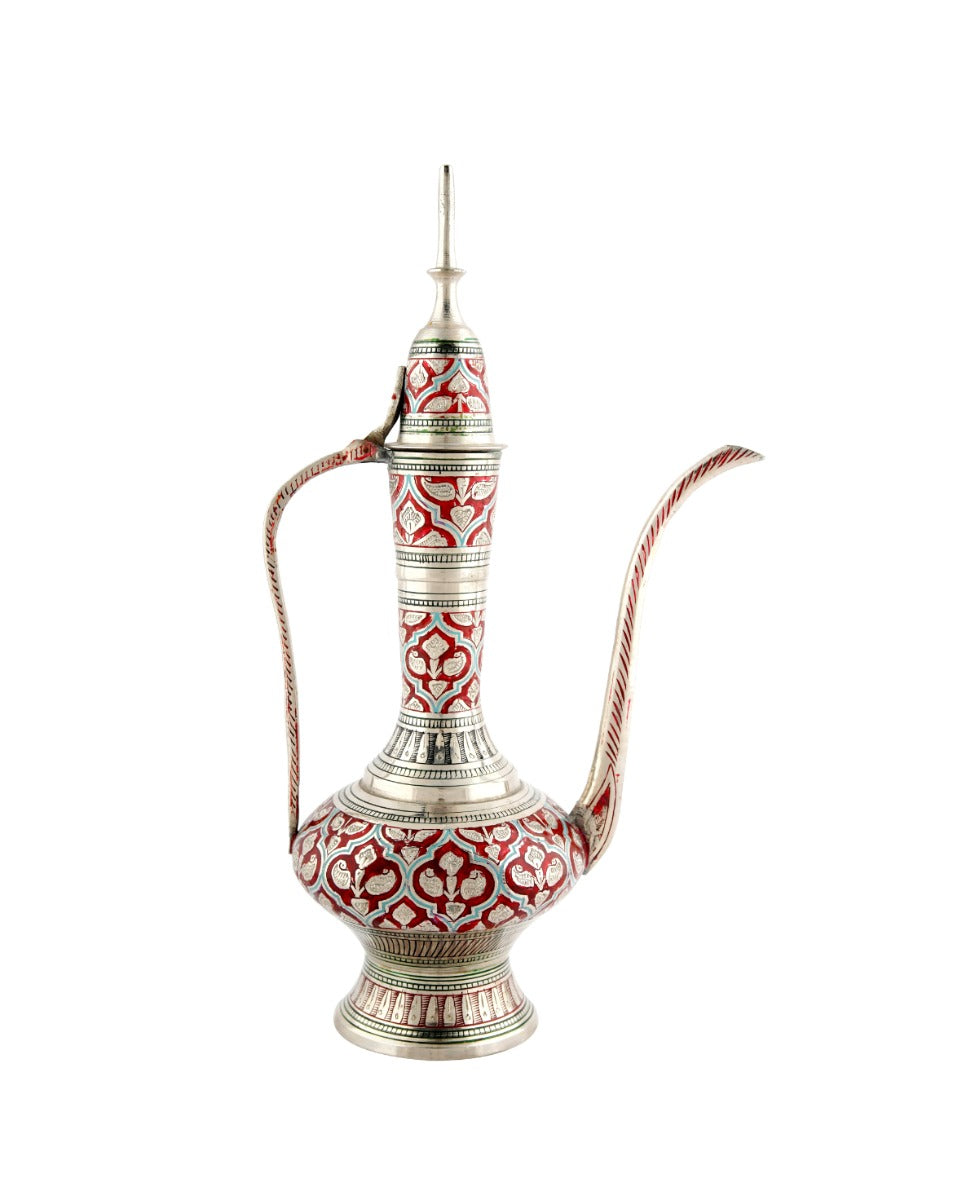 Brass Handcrafted Wine Set — false