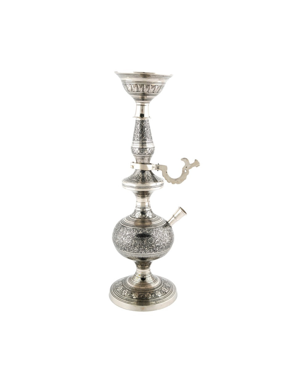 Brass Handcrafted Hukka Marori Work — false