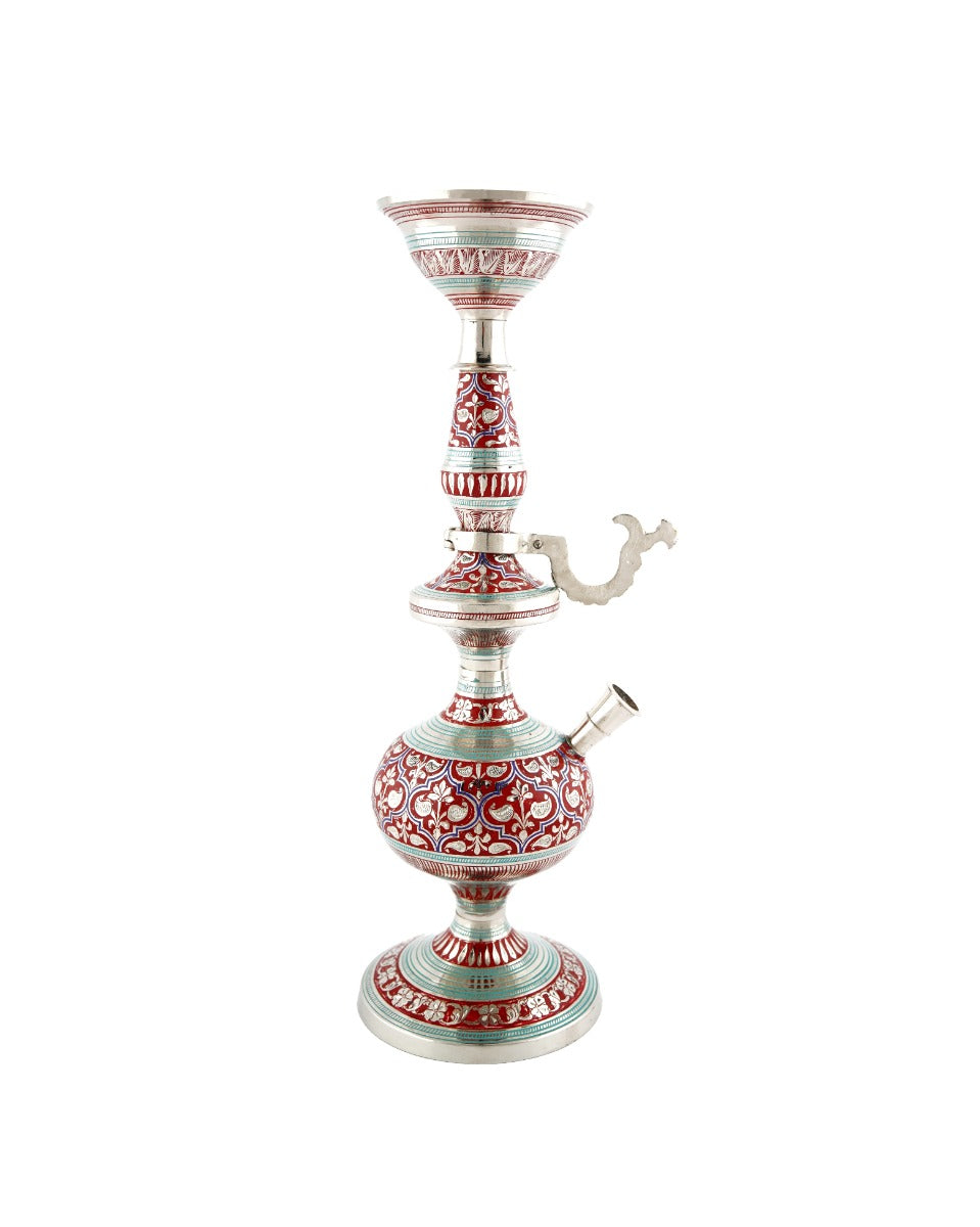 Brass Handcrafted Hukka Marori Khulai Work — false