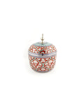 Brass Handcrafted Round Storage Box 5" — false