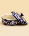 Blue Pottery Handcrafted casserole Pot — false