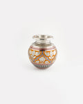 Brass Handcrafted Decorative Pot — 3 inch