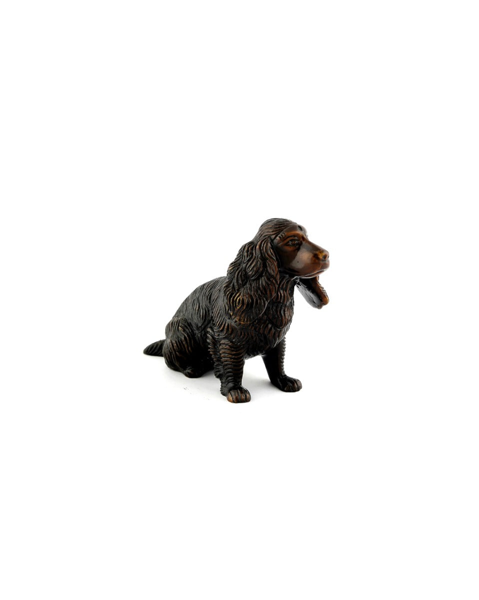 Brass Handcrafted Dog 4" — false