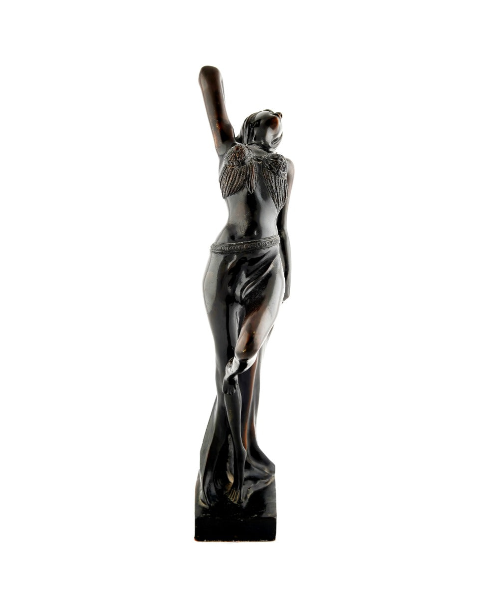 Brass Handcrafted Dancing Lady — false