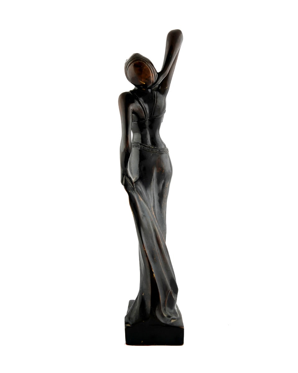 Brass Handcrafted Dancing Lady — false