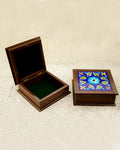 Blue Pottery Handcrafted Jewellery Box — false