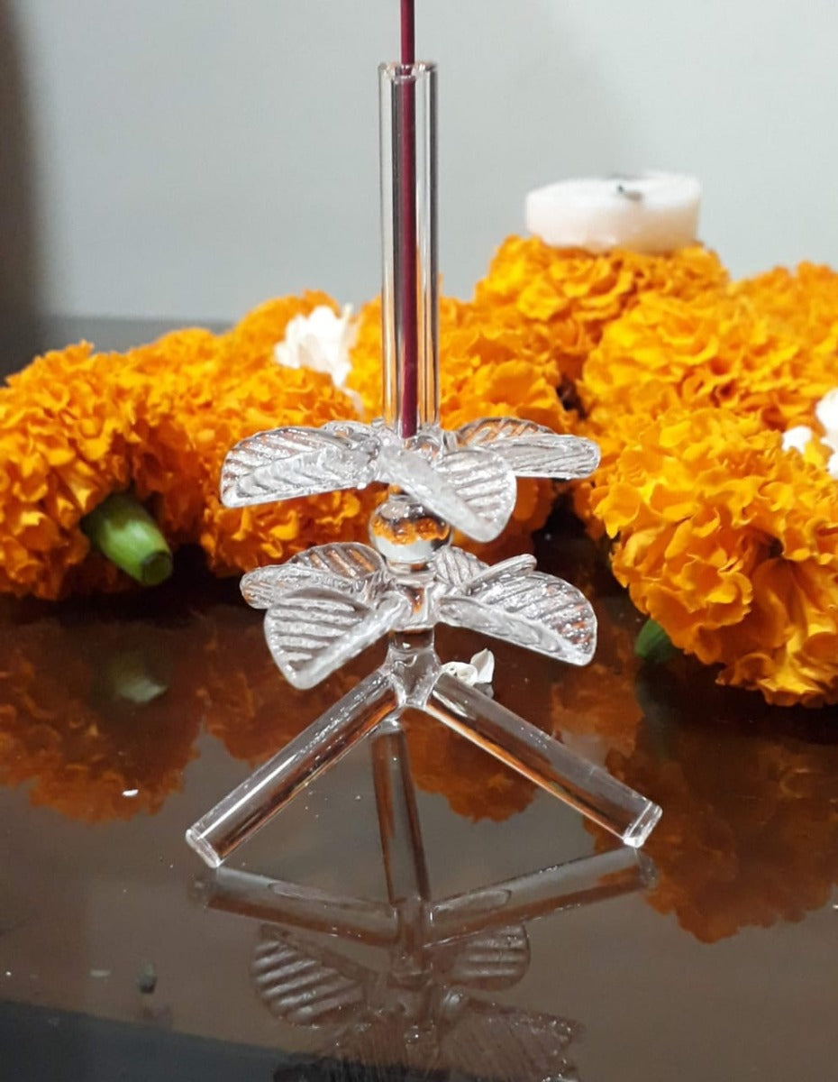 Crystal Handcrafted Agarbatti Holder — false