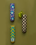Blue Pottery Handcrafted Magnet Planter — false