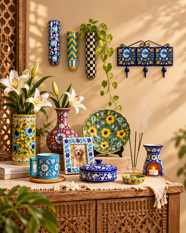 Blue Pottery