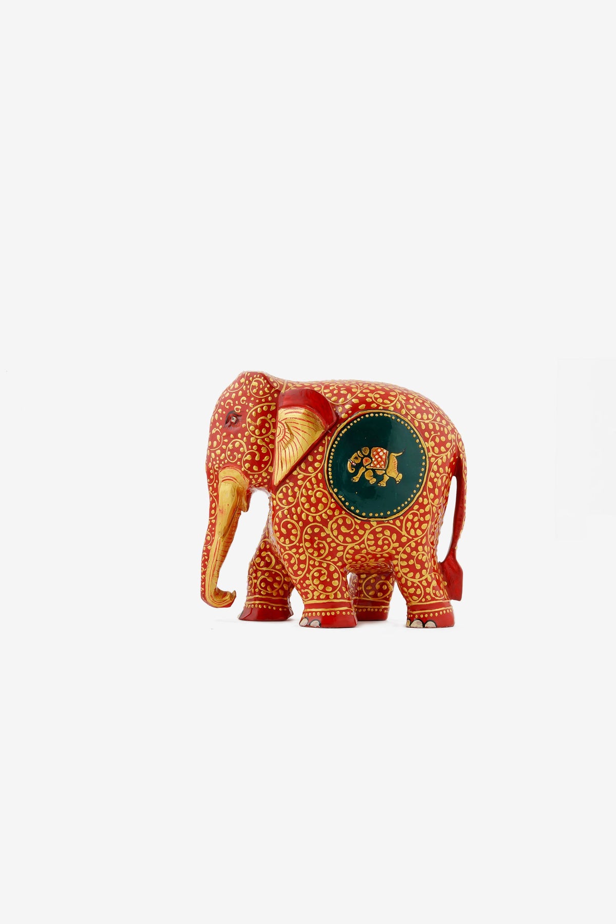Kadam Wood Handcrafted Elephant — 3 inch
