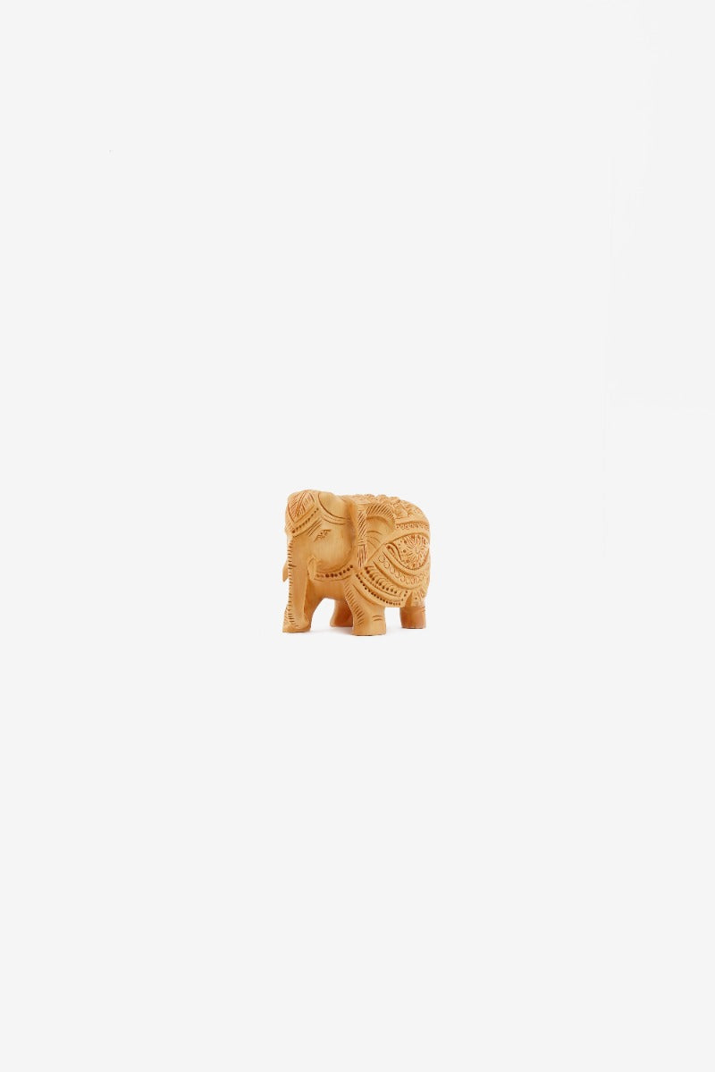 Beautiful Hand Carved Elephant Sculpture — false