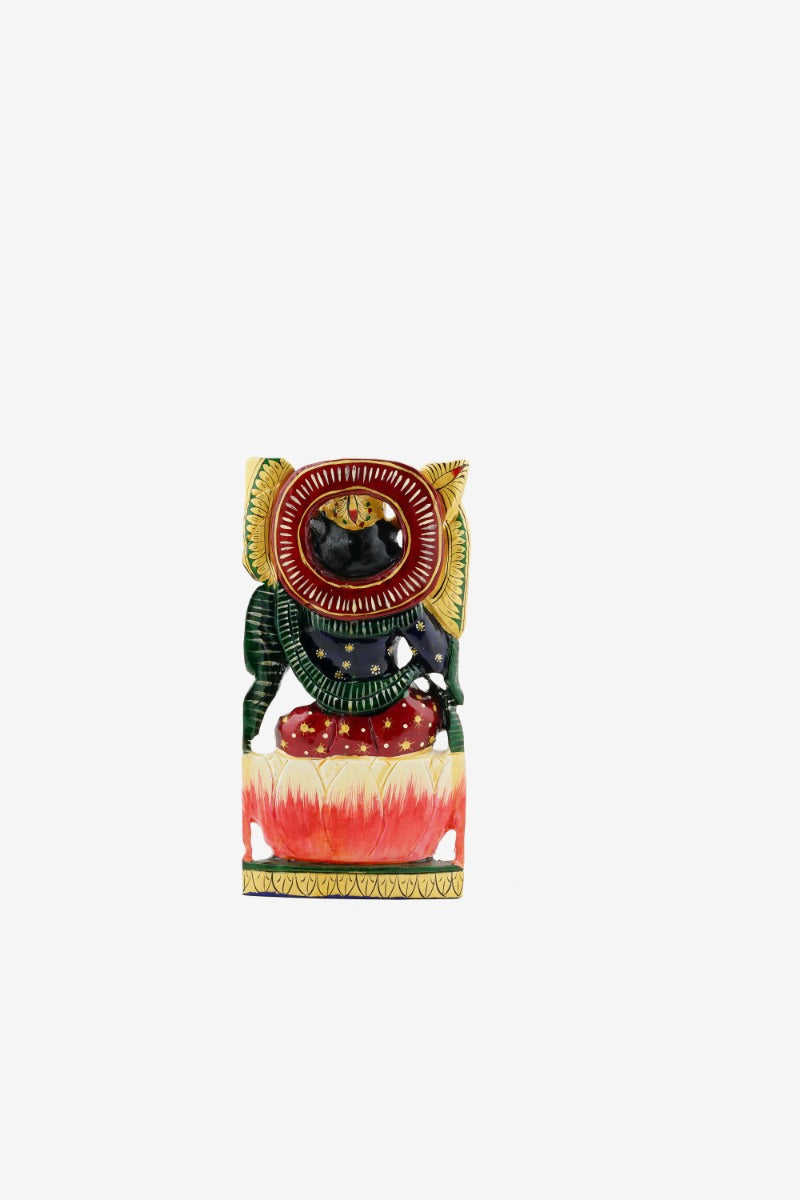 Kadam Wood Handcrafted Idol — false