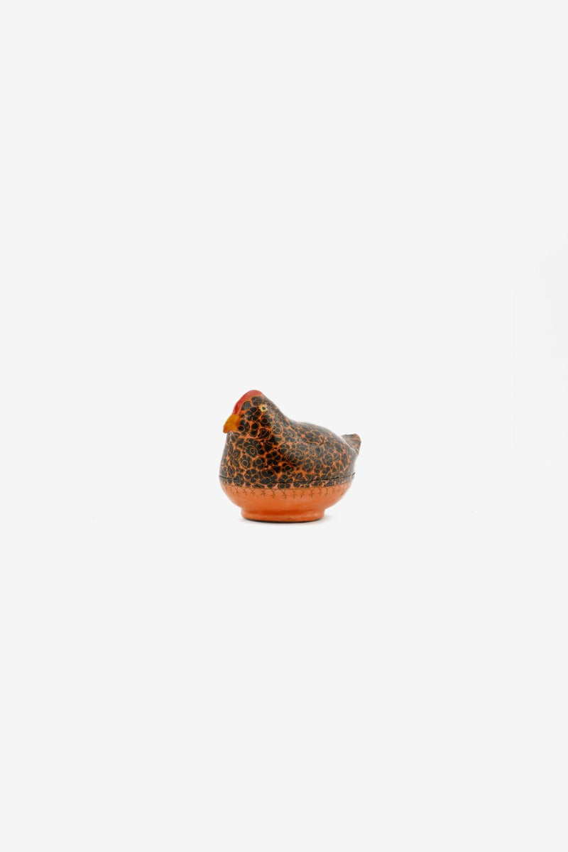 Papier Mache Handcrafted box — false
