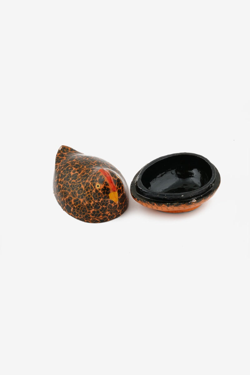 Papier Mache Handcrafted box — false