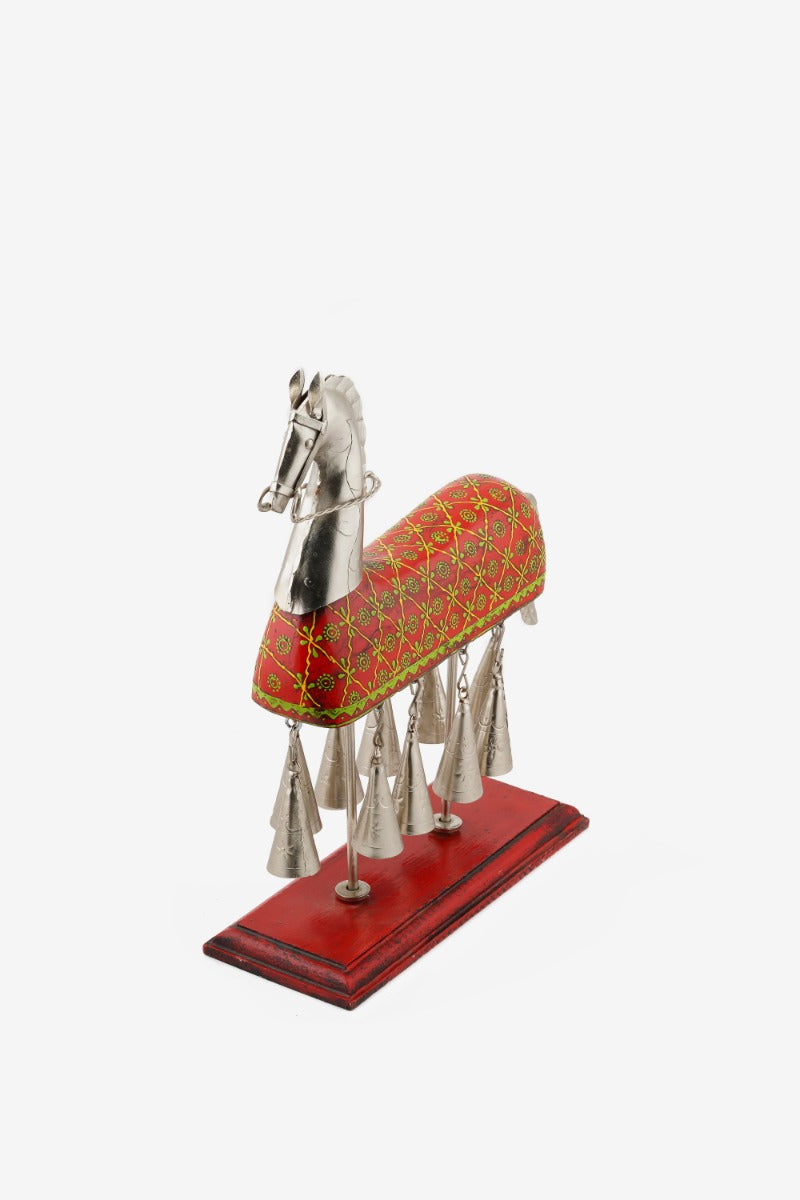 Handcrafted Metal Horse — false