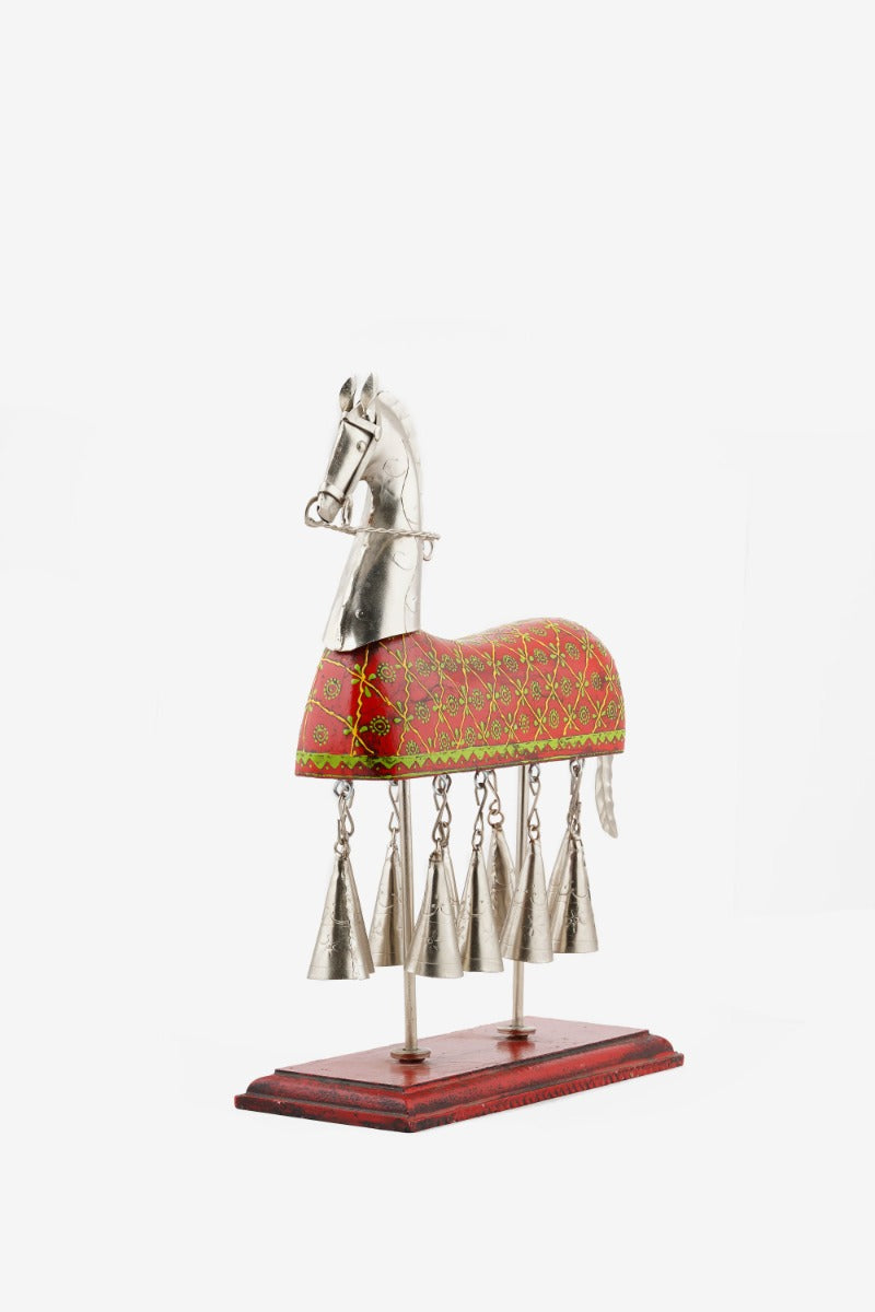 Handcrafted Metal Horse — false