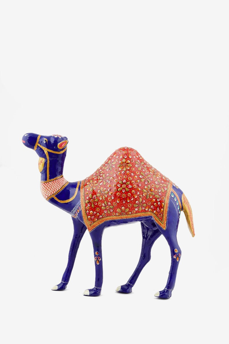 Colorful Camel Figurine - Metal Handcraft — false