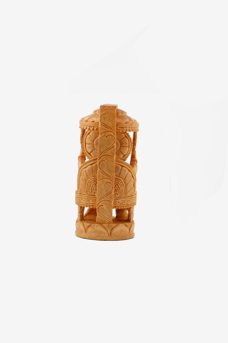 Kadam Wood Handcrafted Lord Ganesha — false