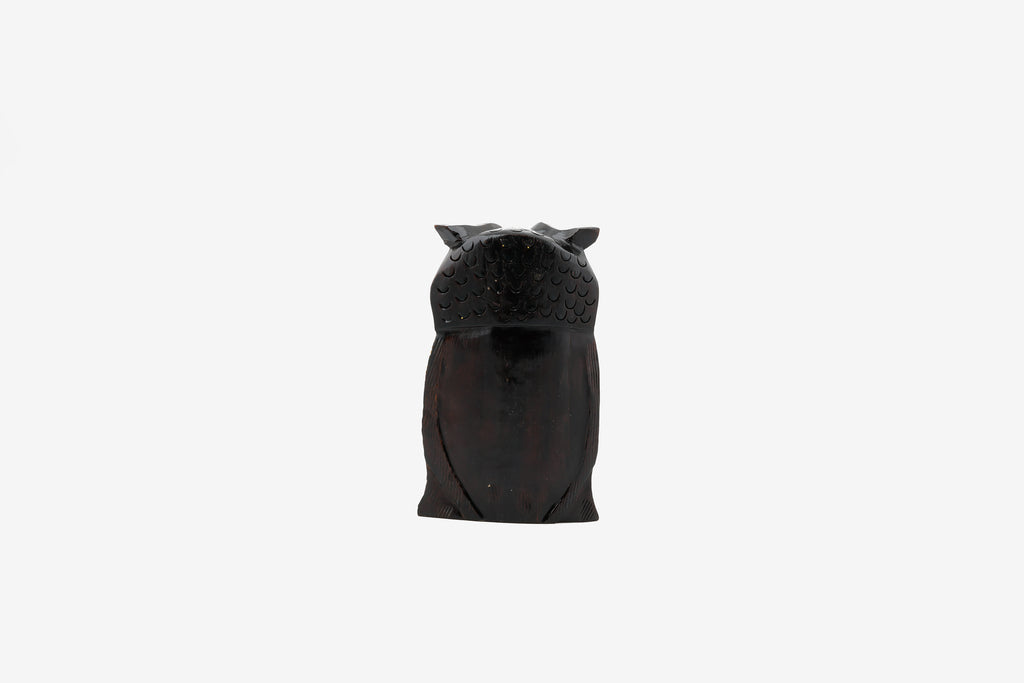 Colorful Wise Owl Wooden Craft — 6 inch