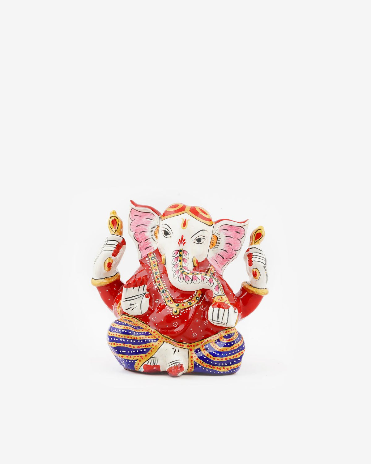 Metal Handcrafted Lord Ganesha — 4 inch