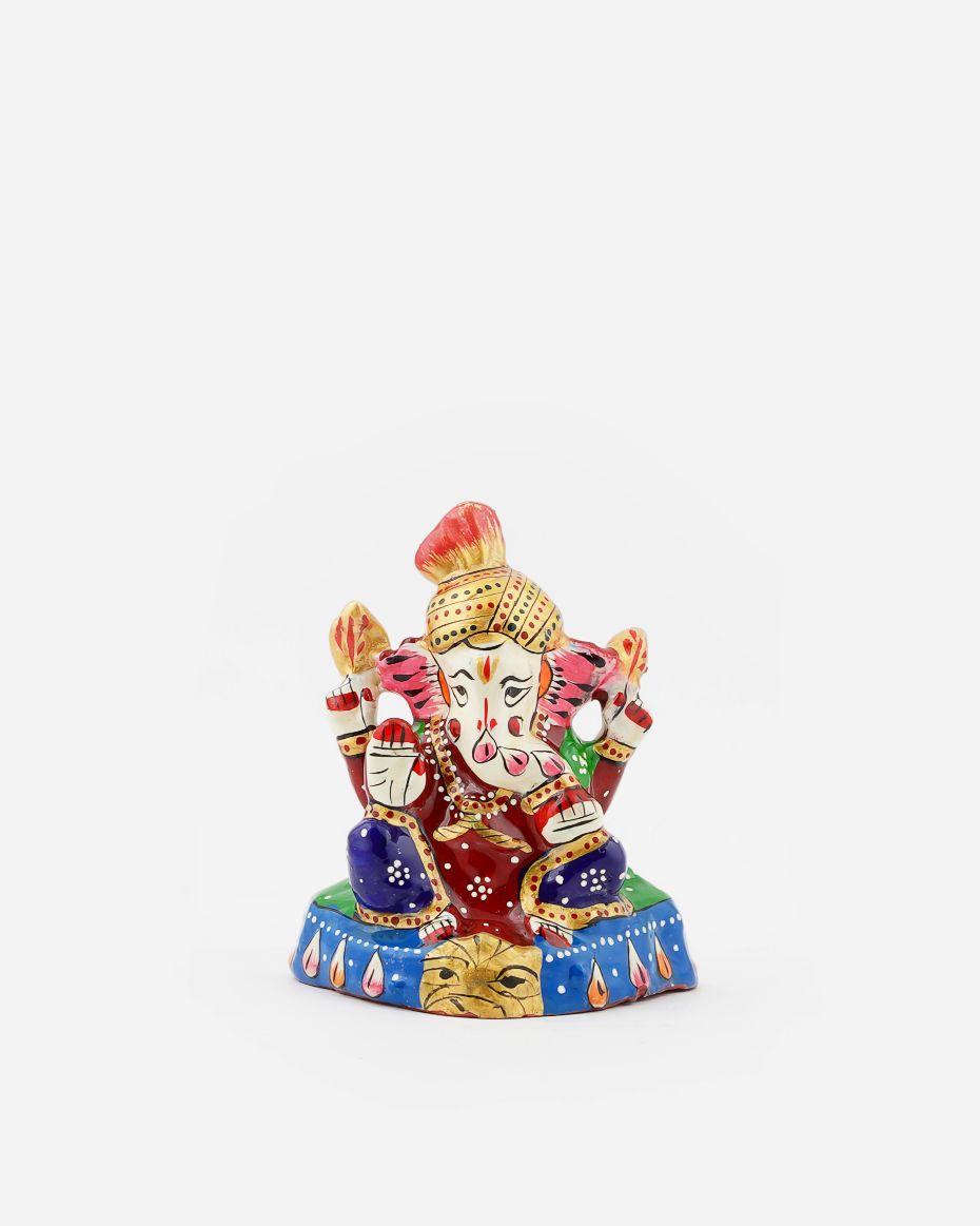 Metal Handcrafted Lord Ganesha — false