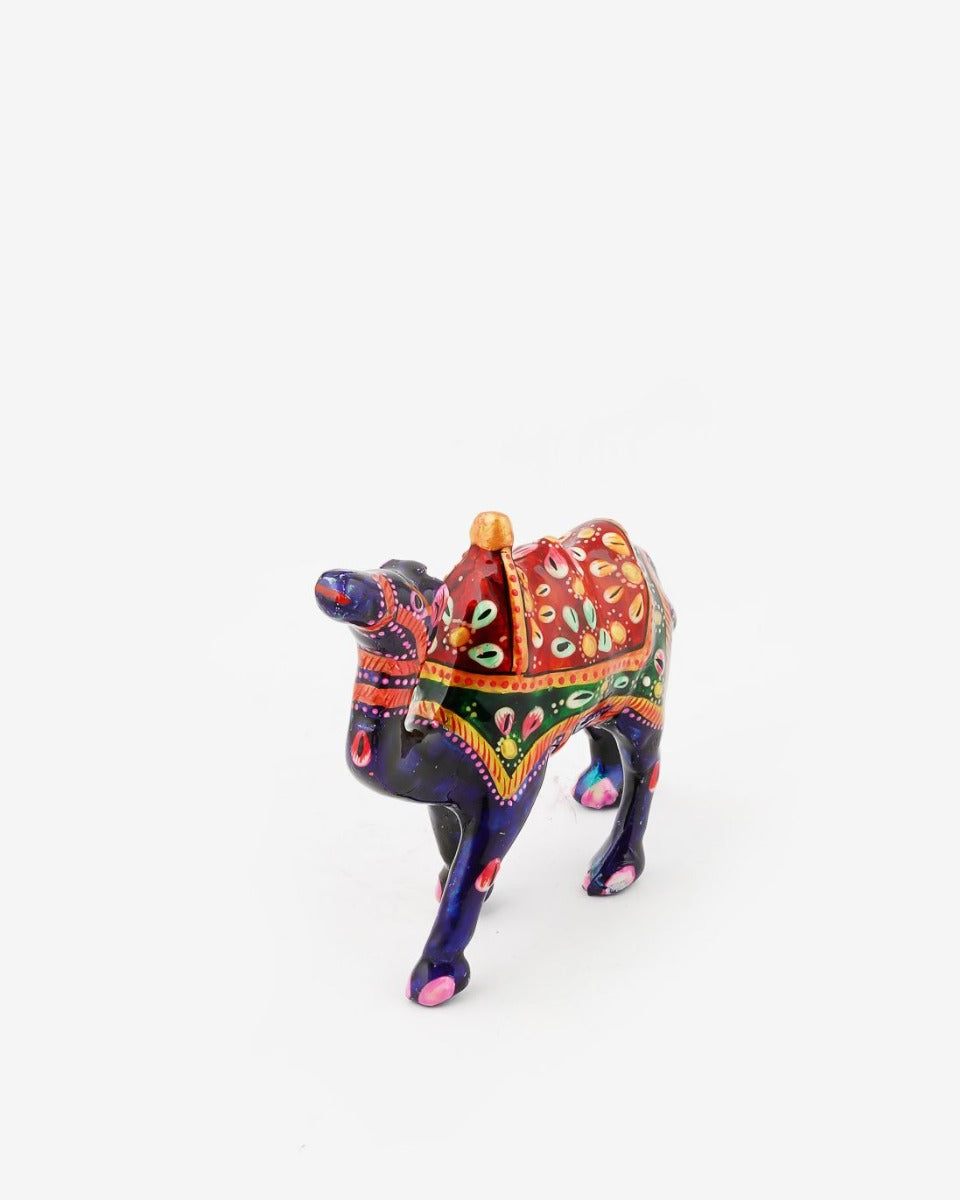 Metal Handcrafted Camel Decorative Showpiece — false