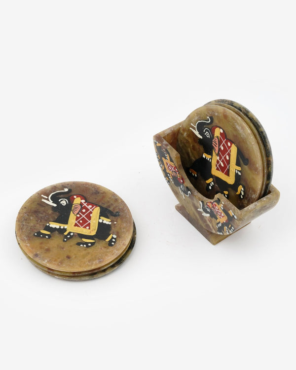 Marble Handcrafted Coasters — false